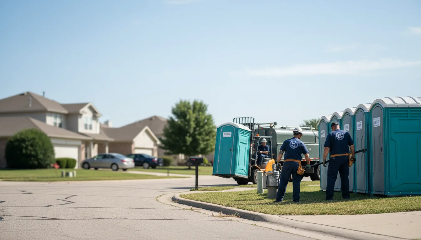 Porta Potty Rental in Saint Louis, MI near me